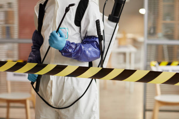 Professional Biohazard Cleanup technician working in Palmyra, PA